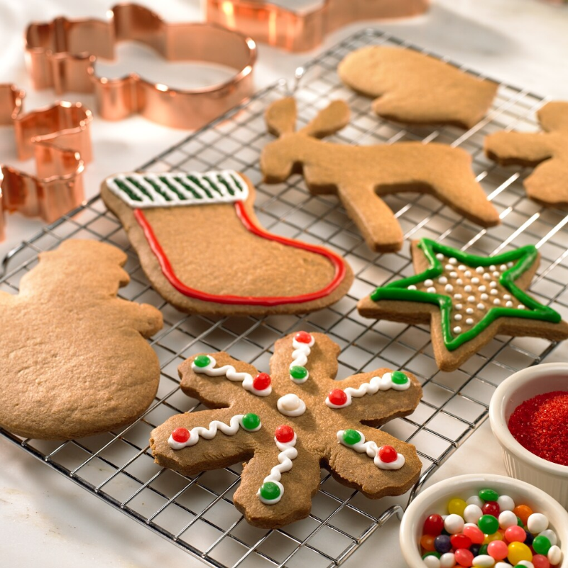 Ginger Shortbread Cookies